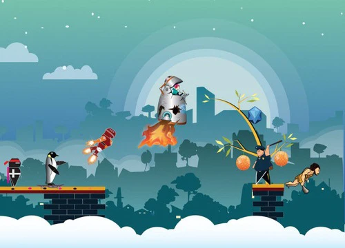 Sau Flappy Bird, Sprint Hero sẽ là tựa game tiếp theo khiến người chơi ám ảnh không thể rời mắt