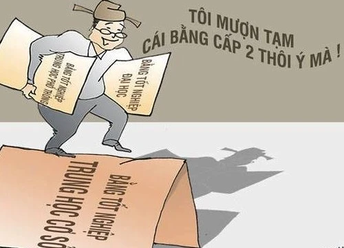 Bí thư xã bị cách chức vì mượn bằng của cán bộ thuế