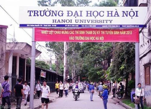 Đại học Hà Nội tuyển thẳng vào tất cả các ngành