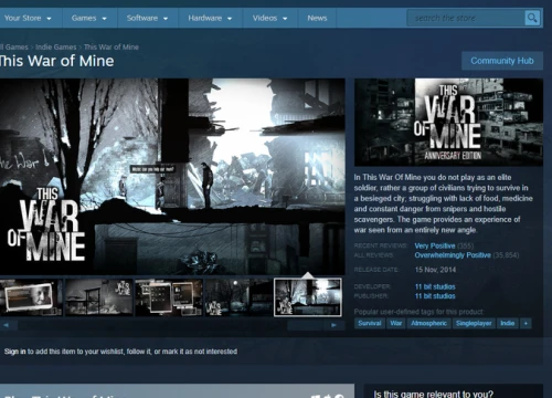 [Game miễn phí] This War of Mine: Tuyệt tác sinh tồn mà không game thủ nào muốn bỏ lỡ