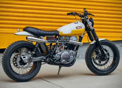 Mê đắm 1978 Yamaha SR500 bản độ "những ngày tươi đẹp"