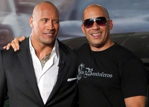 "Fast & Furious 9" sẽ thiếu The Rock vì mâu thuẫn với Vin Diesel