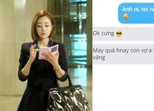 Mượn điện thoại của bạn thân nhắn tin không dấu cho chồng: 'Anh oi em lai muon...'. Không ngờ 30 phút sau được xem cảnh nóng ngay trước mặt