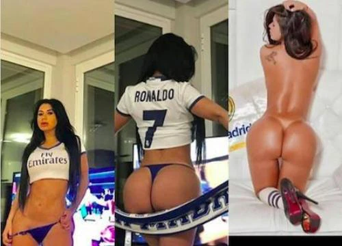 Phát cuồng vì C.Ronaldo, mỹ nhân Paraguay thoát y khoe ngực trần nóng bỏng