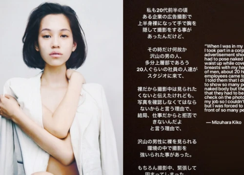 "Bạn gái cũ G-Dragon" Kiko Mizuhara kể chuyện bị quấy rối tình dục khi mới 20 tuổi