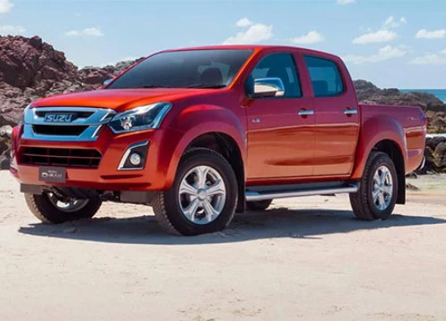 Bảng giá xe ôtô ISUZU Việt Nam cập nhật tháng 4/2018