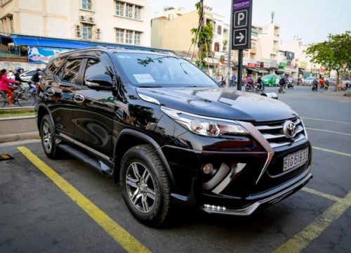 Bảng giá xe ôtô Toyota Việt Nam cập nhật tháng 4/2018