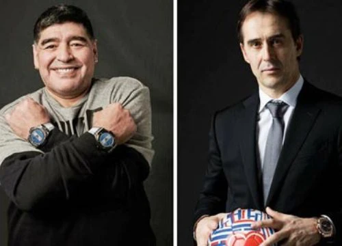 Hậu trường sân có 12/4: Maradona, Lopetegui đánh thuê cho Hublot