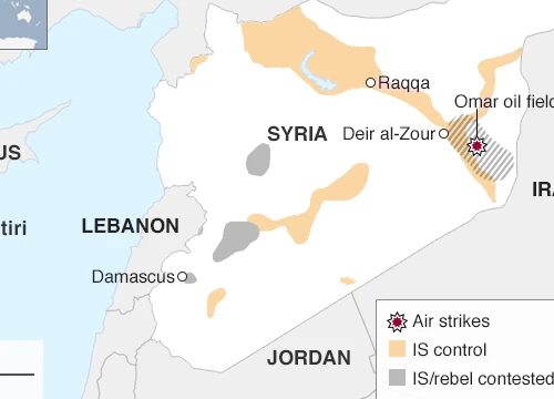 Máy bay chiến đấu Anh gần Syria vào vị trí sẵn sàng xuất kích