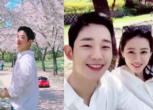 Nhanh hơn cả Song Song, Jung Hae In chưa chi đã rủ "chị đẹp" Son Ye Jin cùng đi ngắm hoa anh đào vào hôm nay?