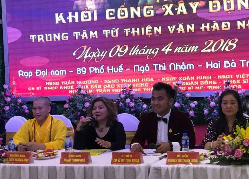 NSND Thanh Hoa, danh hài Xuân Hinh lập trung tâm từ thiện cho nghệ sĩ