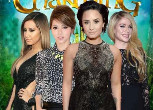 Avril Lavigne, Ashley Tisdale, Demi Lovato... hóa những nàng công chúa Disney trong 'Charming'