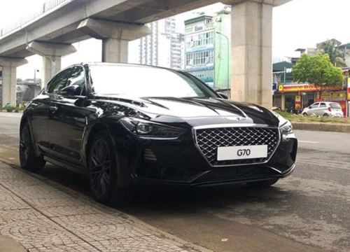 Genesis G70 có giá 1,7 tỷ đồng tại Việt Nam