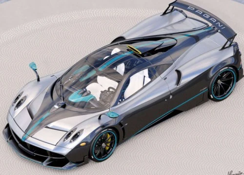 Ngắm vẻ đẹp của chiếc siêu xe Pagani Huayra Coupe cuối cùng