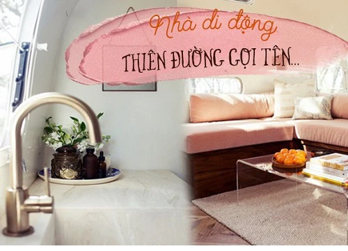 Nín thở bước vào căn nhà di động "mỗi mét vuông là 1 kiệt tác" của 2 vợ chồng trẻ đam mê xê dịch