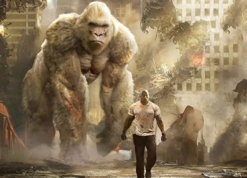 "Rampage" đại náo bảng xếp hạng trong tuần đầu công chiếu