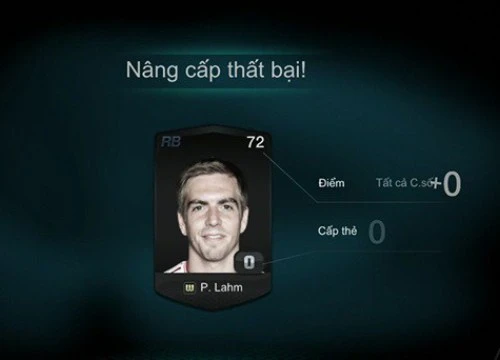 Fifa Online 4 - Những điều bạn nên biết: Tính năng nâng cấp cầu thủ