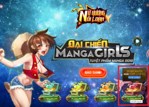 [Game hot] Đã có tới hơn 50.000 người báo danh chờ đợi Nữ Vương Nổi Loạn ra mắt ngày mai