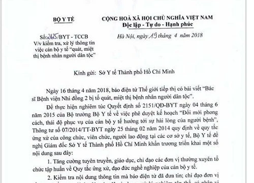 Nhân viên y tế bị "tố" quát mắng, miệt thị bệnh nhân người dân tộc