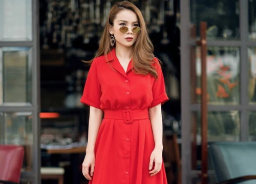 Sao Việt chọn váy cổ điển cho street style đầu hè