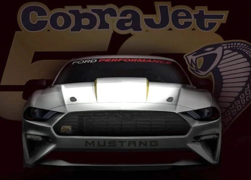 Ford Mustang Cobra Jet 2018: "Thú dữ" đua Drag sắp trình làng