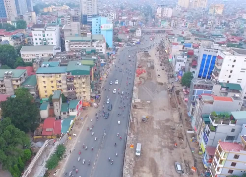 Hà Nội chốt phương án làm đường trên cao từ Vĩnh Tuy đến Ngã tư Sở