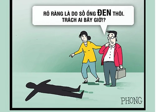 Hí họa: Cà phê pin và cái kết đắng