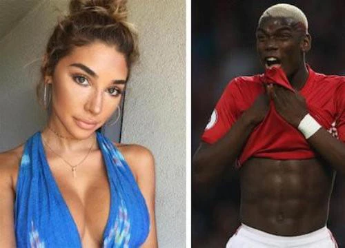 Ngất ngây trước vẻ đẹp bốc lửa của bạn gái Pogba