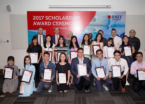 RMIT Việt Nam sẽ trao 34 tỉ đồng học bổng trong năm 2018