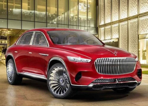 SUV siêu sang Mercedes-Maybach Ultimate Luxury Concept lộ diện trước ngày ra mắt