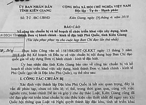 Xin thêm quyền thu hồi đất cho Chủ tịch đặc khu Phú Quốc