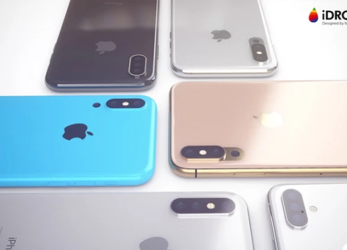 Ý tưởng iPhone 2018 với camera 3 ống kính