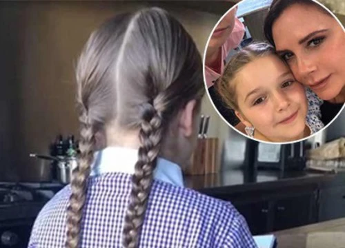 Đúng chất tiểu thư nhà giàu, Harper Beckham làm ai cũng trầm trồ vì cách phát âm đầy "quý tộc"