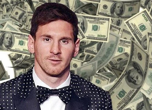 Messi bỏ rất xa Ronaldo ở khoản thu nhập cá nhân