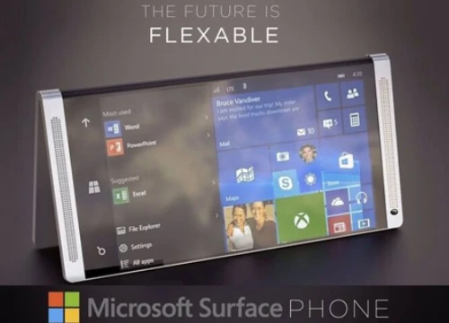 Microsoft sắp tung điện thoại Surface Phone với hai màn hình cực đẹp