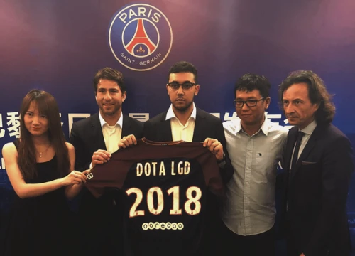 DOTA 2: PSG hợp tác với LGD Gaming - Neymar sẽ xuất hiện?