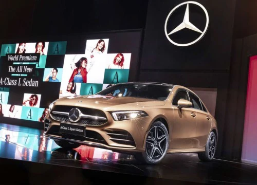 Mercedes-Benz A-Class Sedan 2019 phiên bản trục cơ sở dài ra mắt