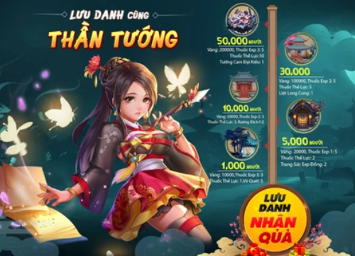 Báo danh nhận Thần Tướng cực "khủng" trong trang landing mới ra mắt của Tam Quốc Liên Kích