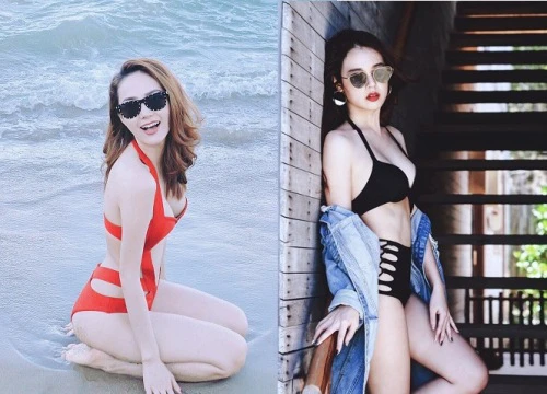 Hà Hồ, Minh Hằng cùng dàn mỹ nhân Việt đua nhau khoe dáng với bikini