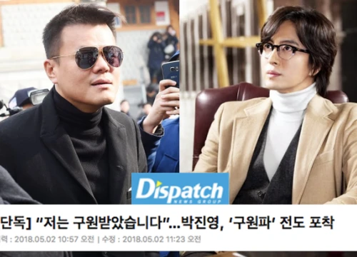 Hội cuồng giáo và Bae Yong Joon đồng loạt lên tiếng, chủ tịch JYP giận dữ "dằn mặt" và đòi kiện Dispatch