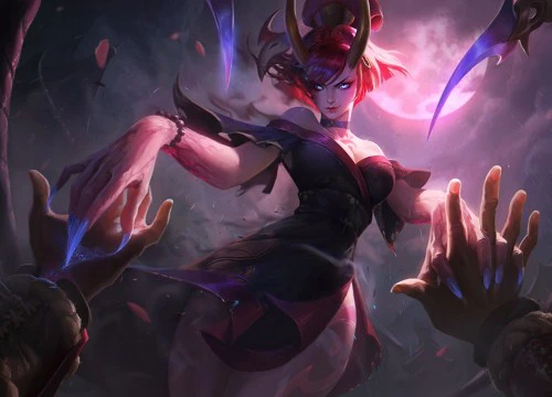 [PBE 8.9 lần 7] Hé lộ hình nền Evelynn Huyết Nguyệt đẹp hút hồn, Kai'Sa bị giảm sức mạnh