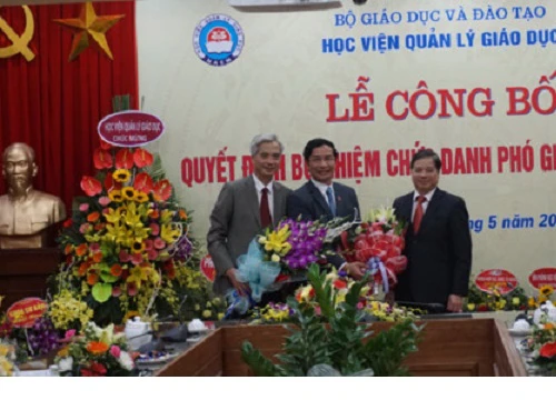 Học viện Quản lý Giáo dục: Công bố quyết định bổ nhiệm chức danh Phó Giáo sư