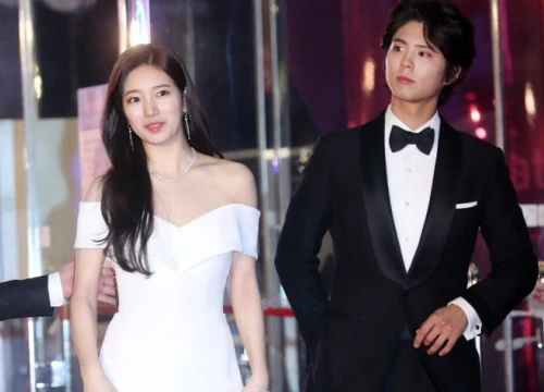 Không có Lee Dong Wook, Suzy đẹp như tiên nữ khi "cặp kè" cùng mỹ nam Park Bo Gum