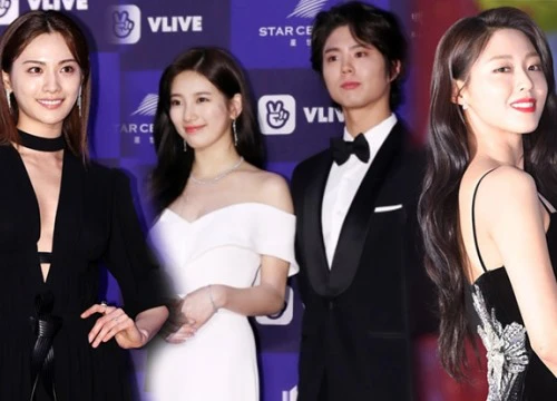 Thảm đỏ Baeksang 2018: Suzy tỏa sáng cùng Park Bo Gum cho đến khi Seolhyun và Nana xuất hiện