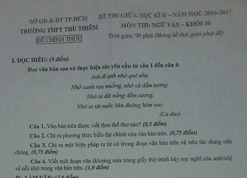 Từ nghi án lộ đề thi, giáo viên đưa nhau ra tòa