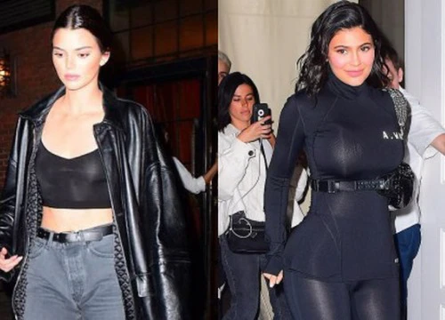 Body trái ngược của chị em Kendall - Kylie trên phố: Người chân dài nhưng lép kẹp, kẻ thì đẫy đà bốc lửa