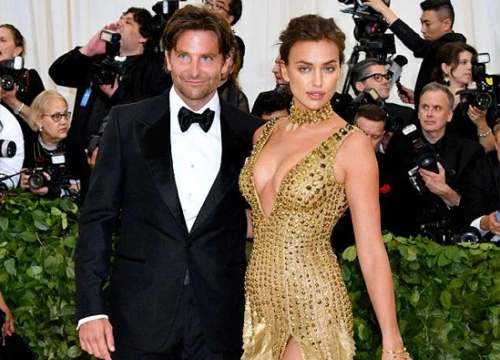 Bradley Cooper biến từ ông bố 'bỉm sữa' thành quý ông lịch lãm bên Irina trên thảm đỏ