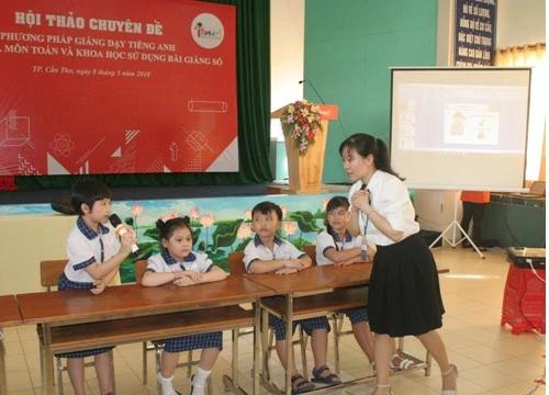 Cần Thơ: Đẩy mạnh dạy tiếng Anh thông qua ứng dụng bài giảng số