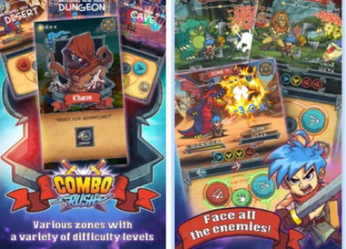 Combo Rush - Mảnh ghép hoàn hảo của game hành động nhập vai kết hợp... Audition