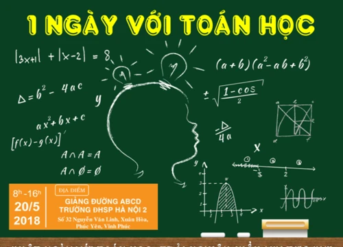 Một ngày với Toán học - khơi niềm yêu thích toán trong HS, SV